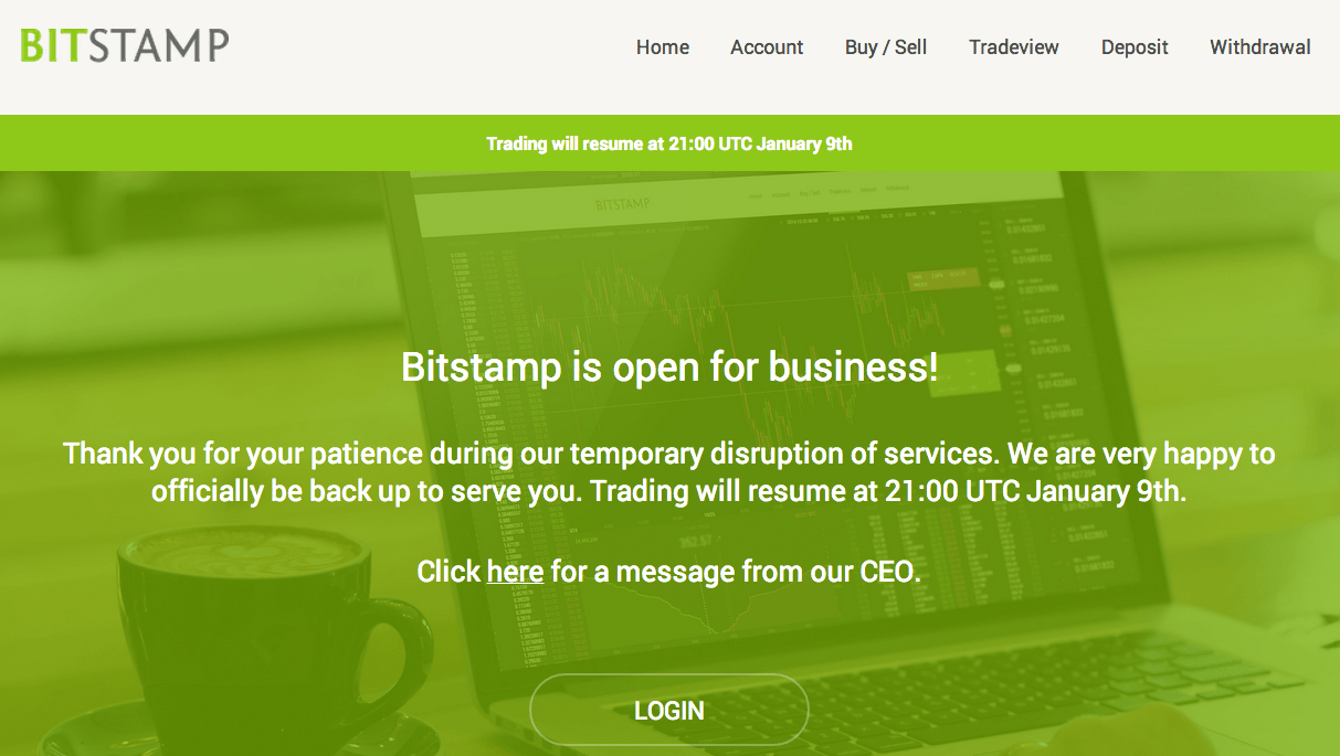 Bitstamp начала торговать Bitcoin Cash