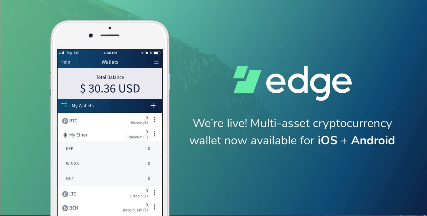 Вышли iOS- и Android-версии приложения Edge Wallet