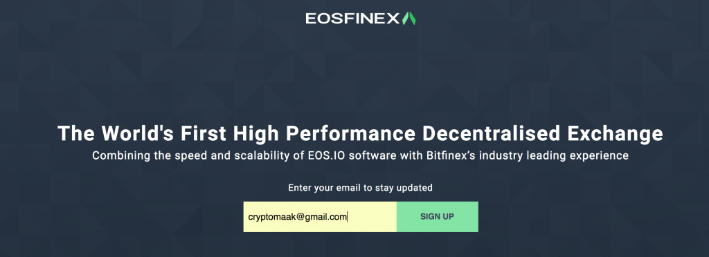 Bitfinex начала работу над созданием децентрализованного криптообменника EOSfinex