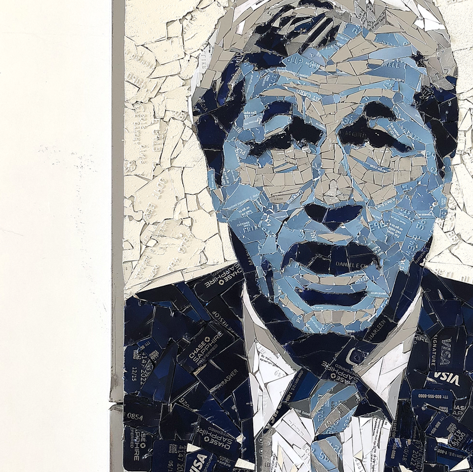 Cryptograffiti «написал» портрет Джейми Даймона