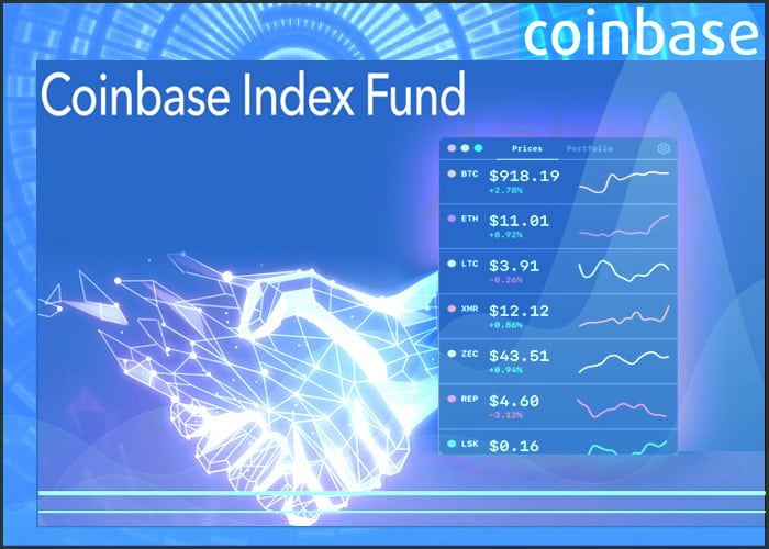 Coinbase запустила криптовалютный индексный фонд