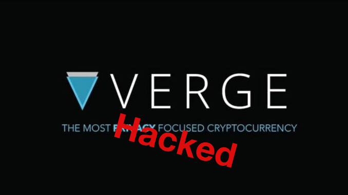 Платформа Verge снова атакована