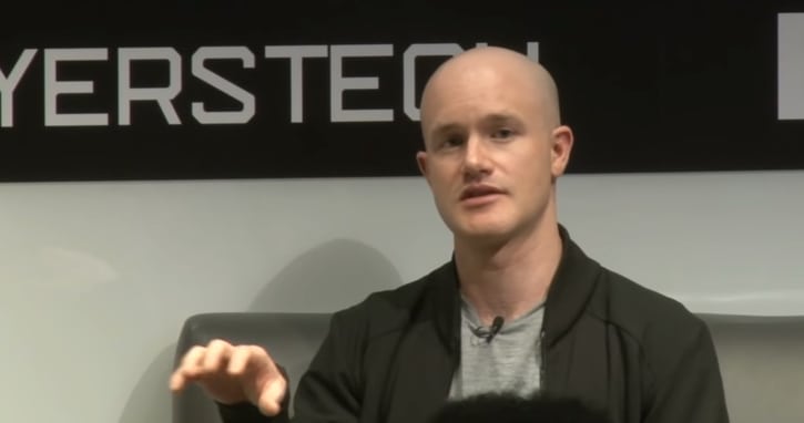 CEO Coinbase: За подъемом на крипторынке всегда наступает спад на 60-70%