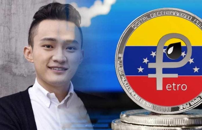 Джастин Сун призывает Адана Чавеса перевести Petro с Ethereum на TRON