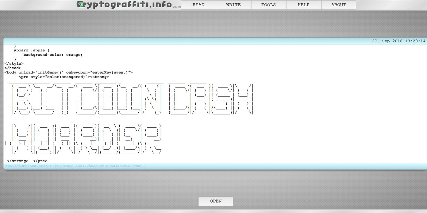 В блокчейне Bitcoin Cash запустили HTML-сайт