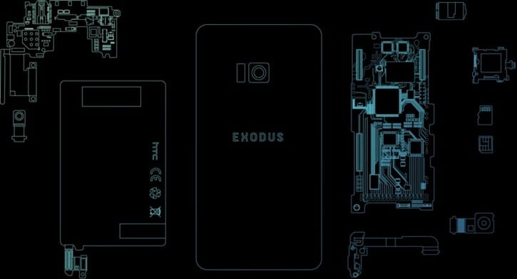 НТС представит свой блокчейн-смартфон Exodus до конца октября 2018 года