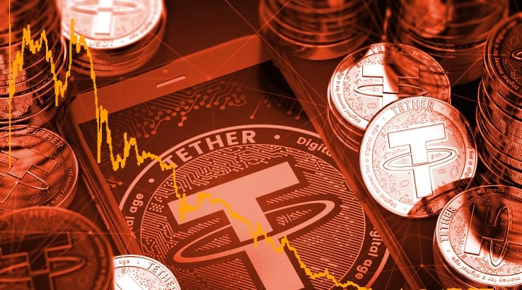 Хроники пикирующего стейблкоина: биткоин вырос на фоне падения USDT