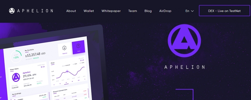Децентрализованная биржа Aphelion закрыла торги, проработав меньше двух месяцев