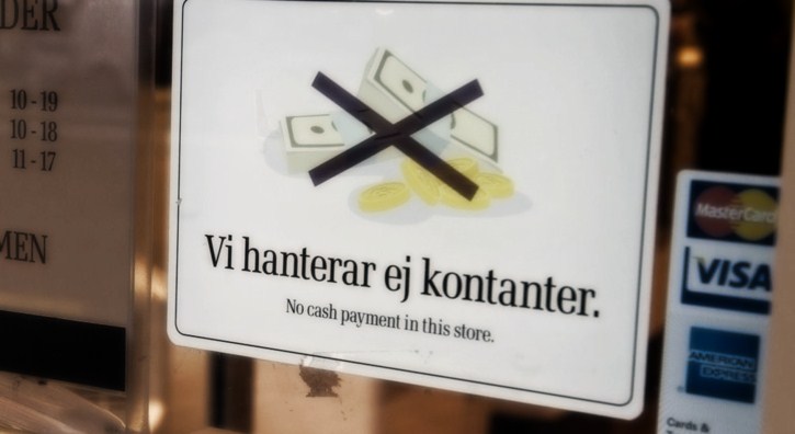 Sverige Riksbank: Через несколько лет наличные в Швеции могут исчезнуть из оборота
