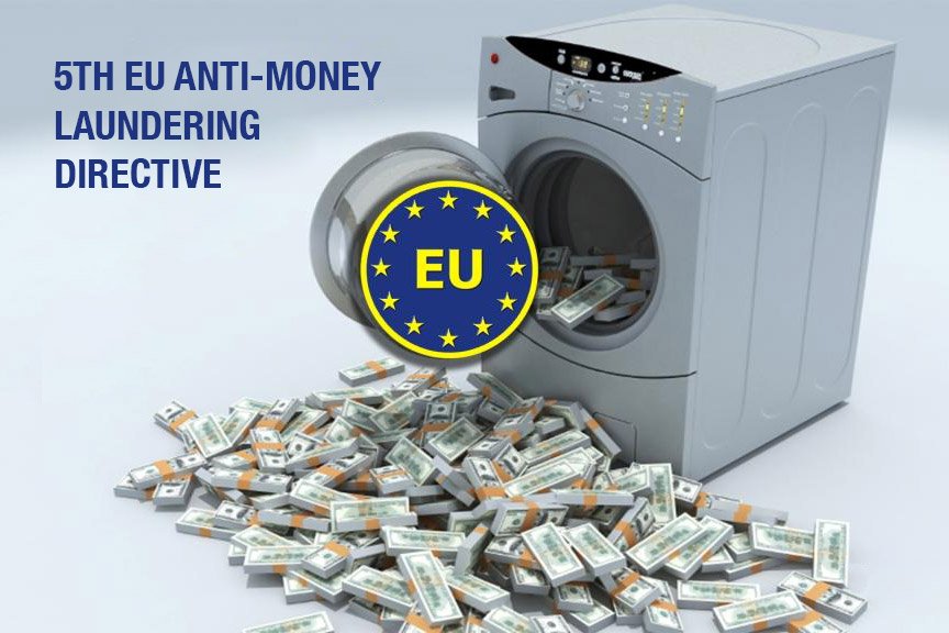 В январе 2020 года вступит в силу пятая директива ЕС по борьбе с отмыванием денег