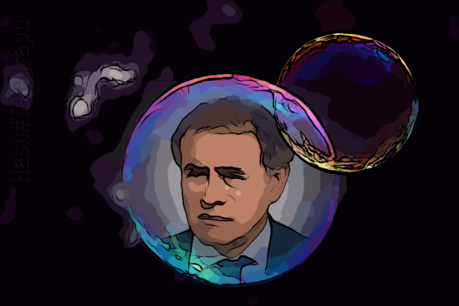 Нуриэль Рубини: криптовалюта — «экспоненциальный параболический пузырь»