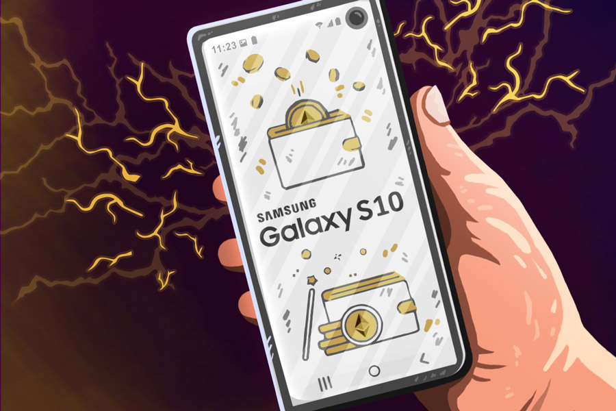 Кошелек Samsung Galaxy S10 поддерживает Ethereum, CryptoKitties, но не биткоин