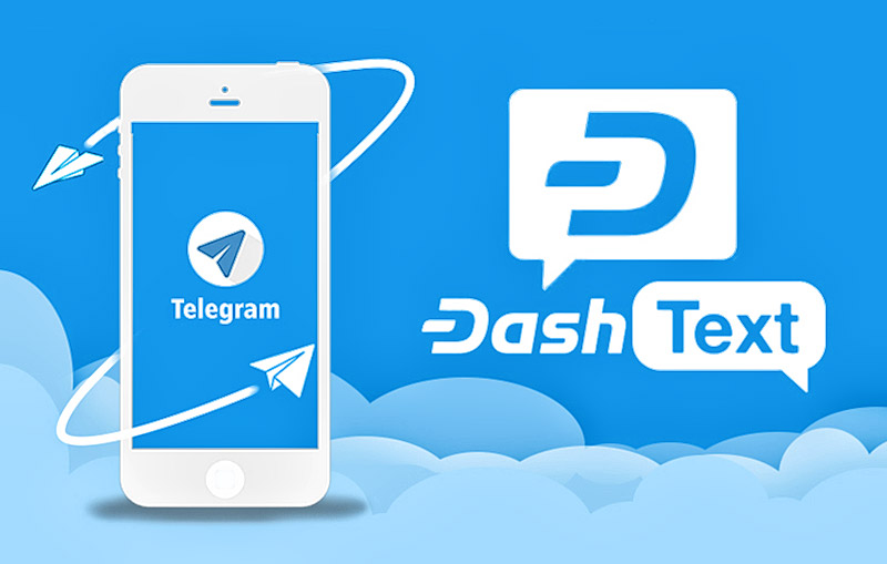 Сервис Dash Text объявил о сотрудничестве с мессенджером Telegram