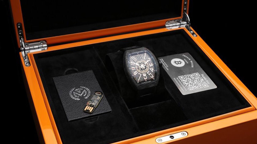 Выпущены швейцарские часы Franck Muller с холодным кошельком биткоина