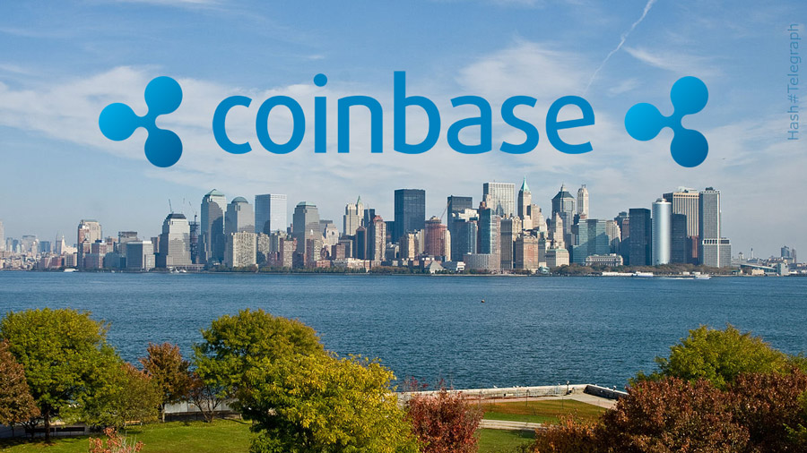 XRP вырос после листинга на Coinbase в Нью-Йорке и на фондовой бирже в Штутгарте
