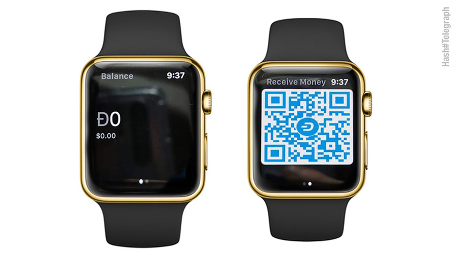 На часах Apple Watch появился кошелек криптовалюты Dash