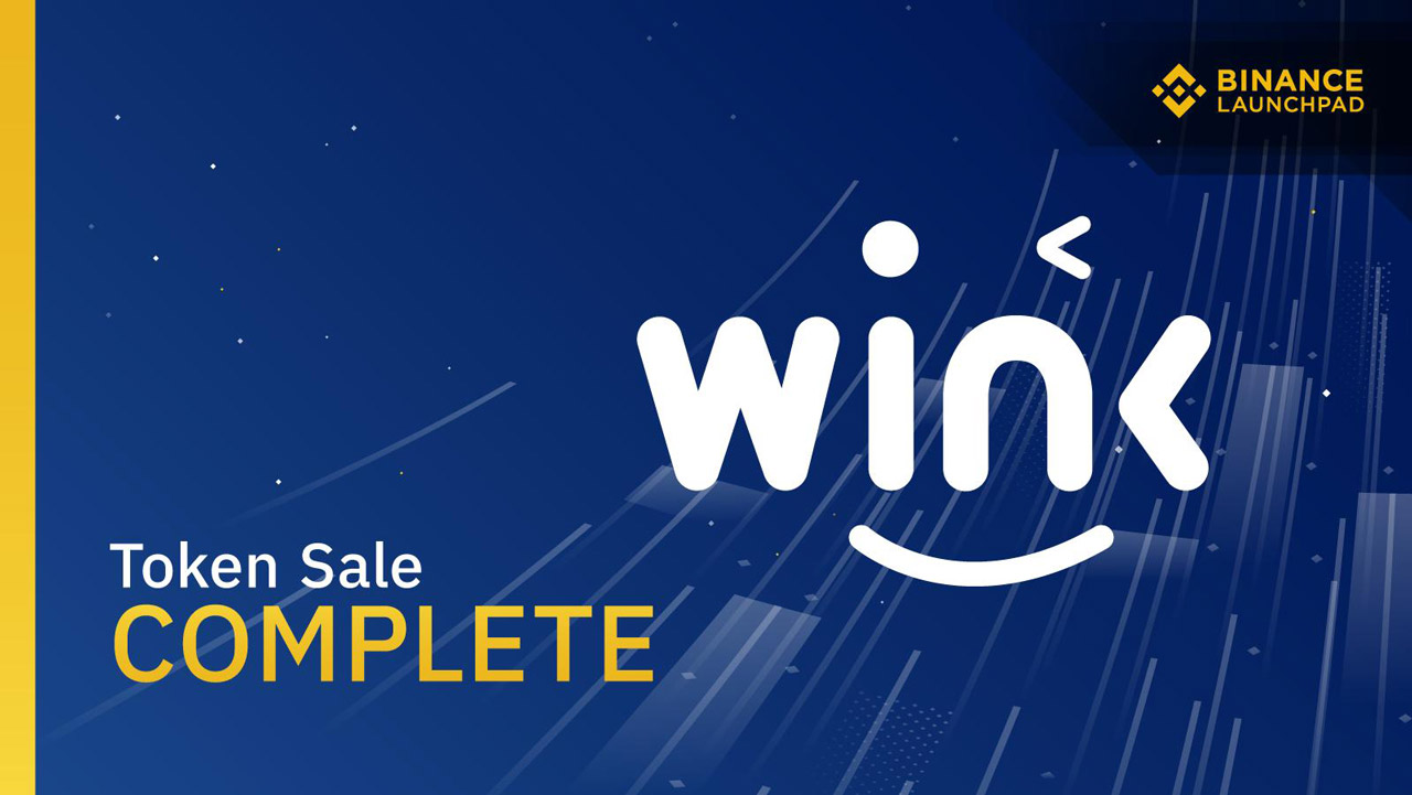 Биржа Binance завершила лотерею WINk и начнет открытую торговлю этим токеном завтра