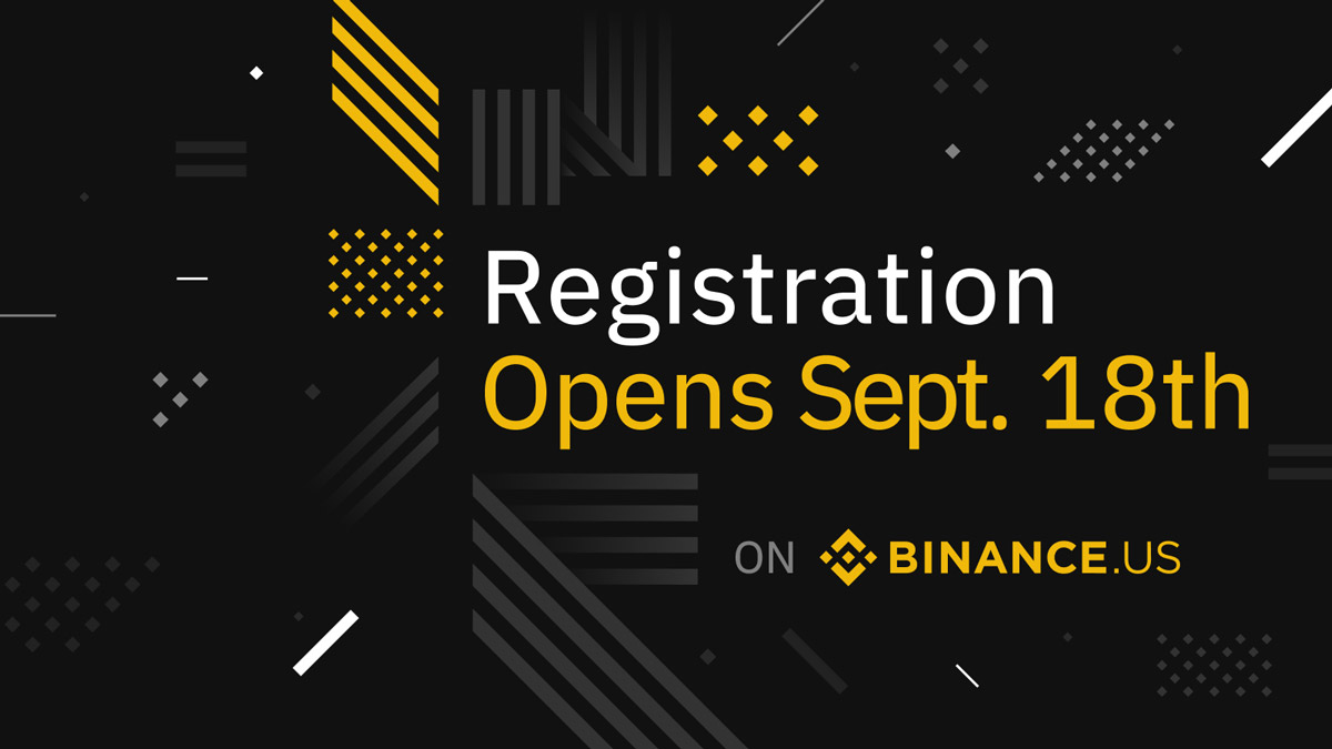 Binance US открывает регистрацию пользователей и возможность депозита шести криптовалют 18 сентября
