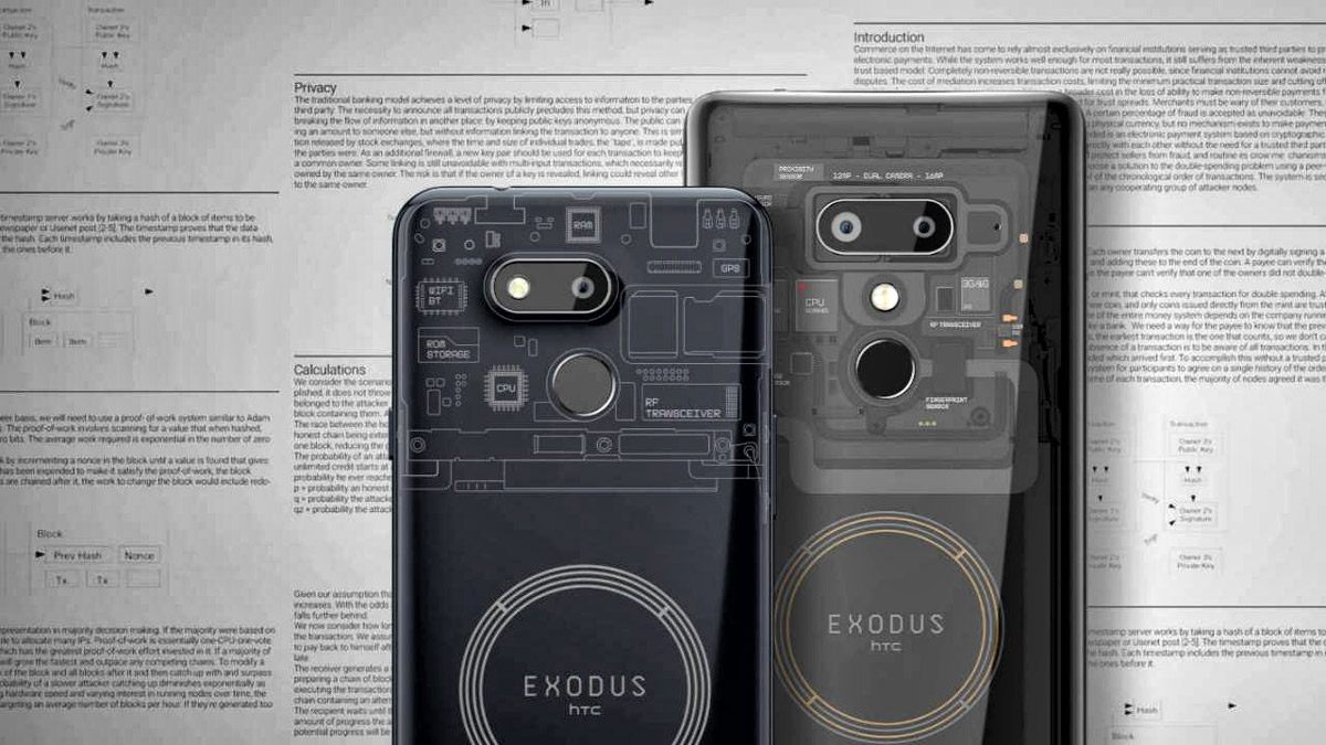 Компания HTC выпустила Exodus 1S — смартфон с поддержкой полной ноды биткоина