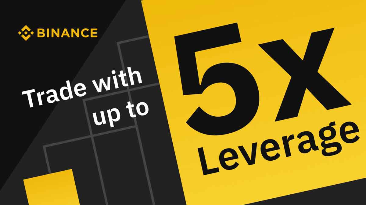 Биржа Binance увеличила размер плеча для маржинальной торговли до 5x