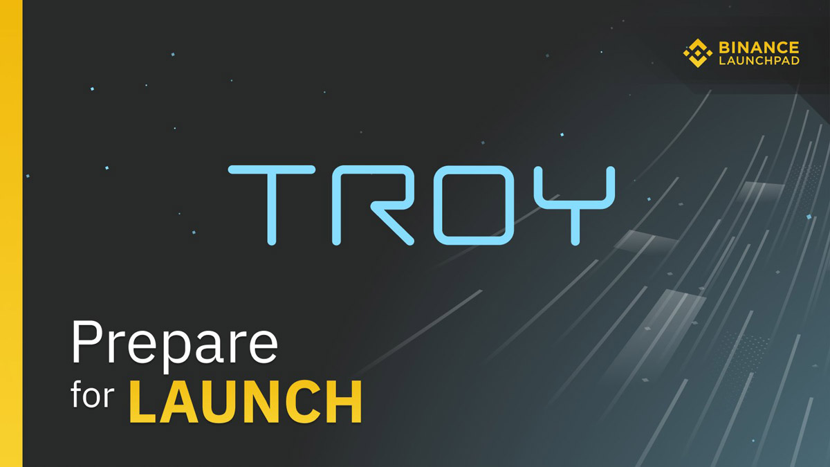 Биржа Binance запускает токенсейл Troy в формате лотереи и airdrop
