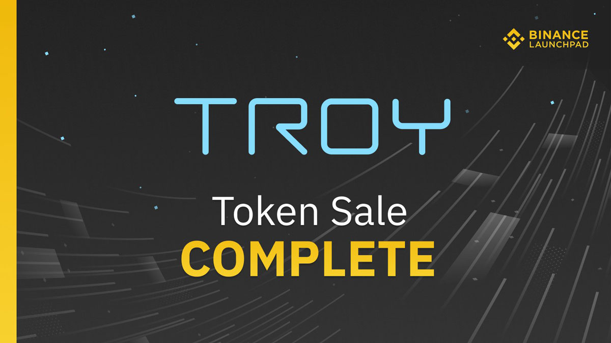 Биржа Binance завершила лотерею Troy — открытые торги начинаются завтра