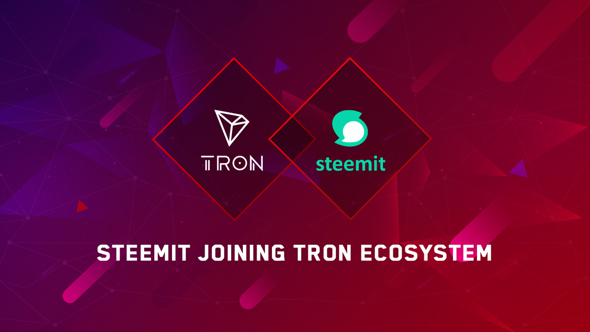 Децентрализованная платформа социальных сетей ​​Steemit мигрирует в экосистему Tron