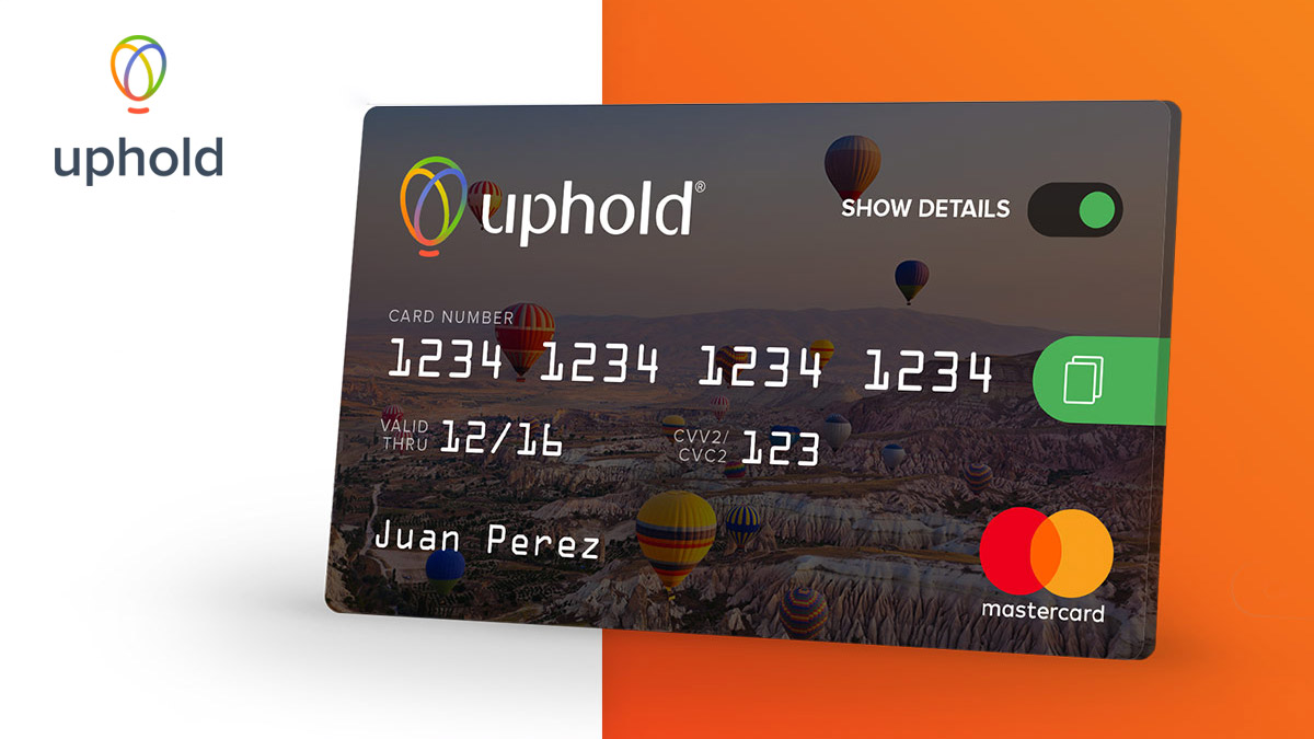 Новая дебетовая карта Uphold позволит расплачиваться биткоинами, XRP и золотом