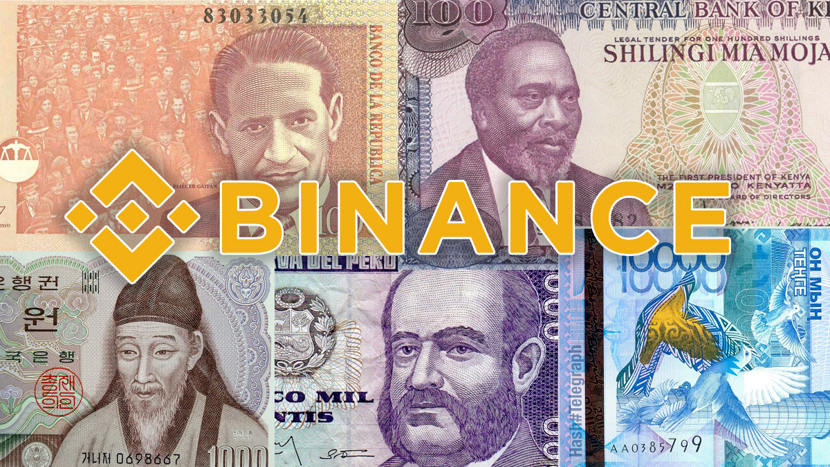 Пользователи биржи Binance смогут вносить депозиты в 5 новых фиатных валютах