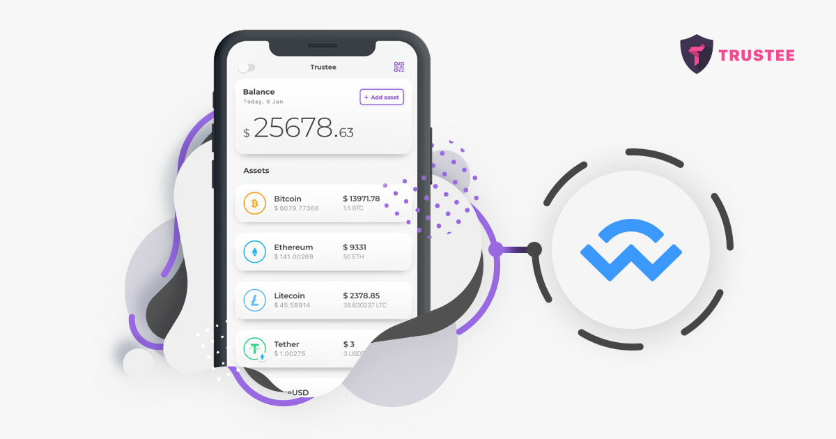 Криптовалютный кошелек Trustee Wallet интегрировал функцию WalletConnect