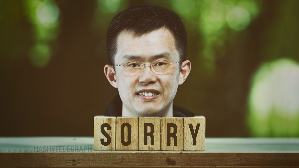 «Просим нас простить». Глава Binance обратился к пользователям биржи с открытым письмом