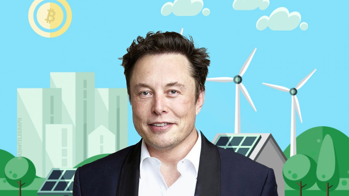 Доля зеленого майнинга растет, приближается момент, когда Tesla снова начнет принимать биткоины — Илон Маск