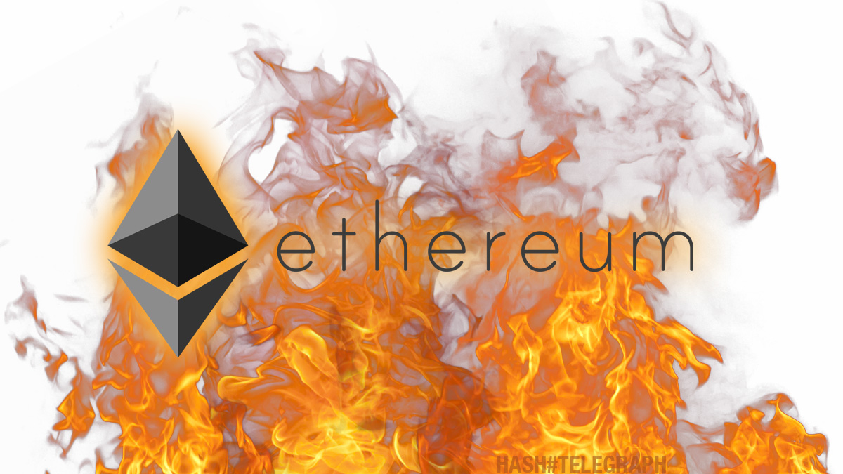 После обновления London каждый час сгорает 138 токенов Ethereum на сумму $384 тыс.