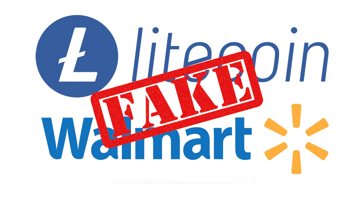 Криптовалютный рынок встряхнула фейковая новость о партнерстве Litecoin с Walmart