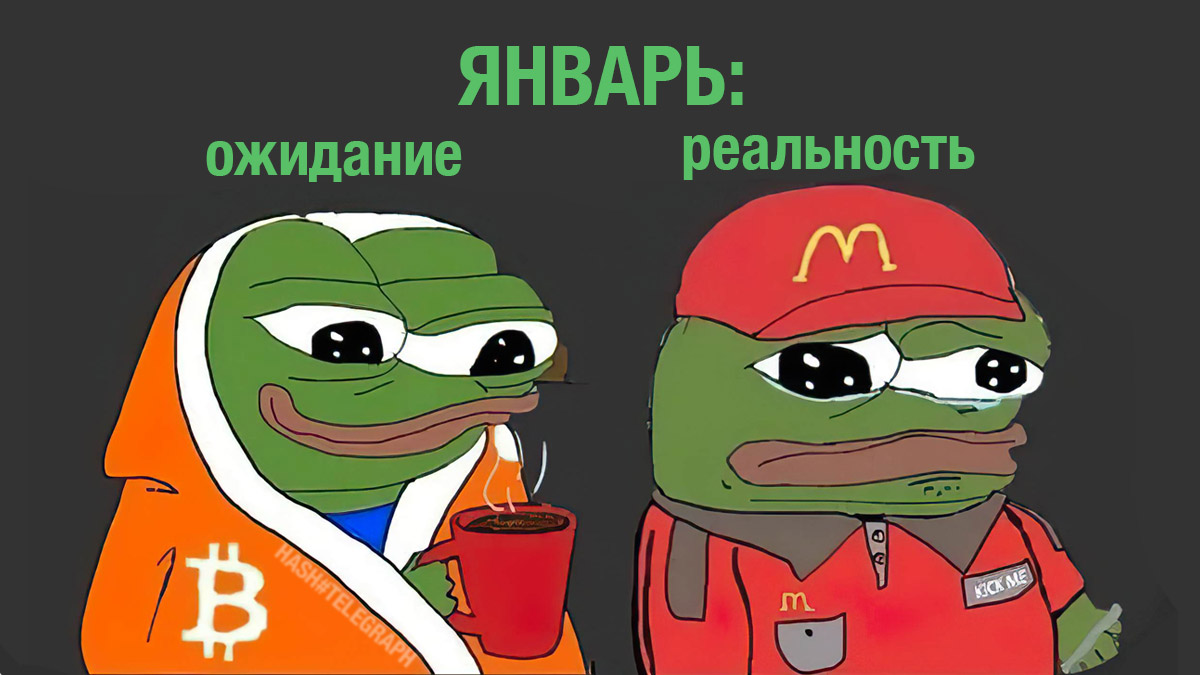 Дайджест крипторынка в мемах и картинках: биткоин падает, Маск пампит DOGE, а Моргенштерн продвигает TON
