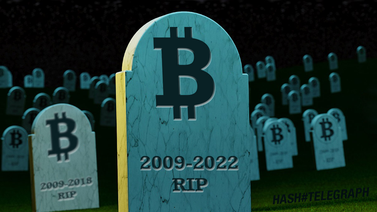Популярность поискового запроса в Google ’Bitcoin dead‘ приблизилась к историческому максимуму
