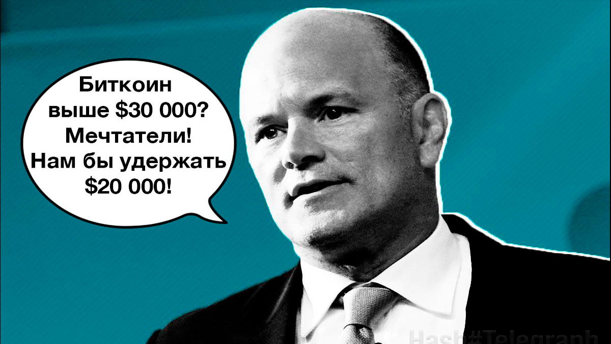 Биткоин не поднимется в ближайшее время выше $30 000 — Майк Новограц