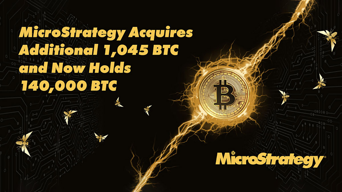 MicroStrategy купила 1040 BTC на сумму $29,3 млн