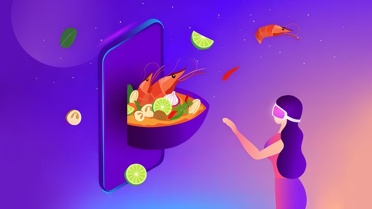 Виртуальный ужин с реальным вкусом: метавселенная на вашей тарелке