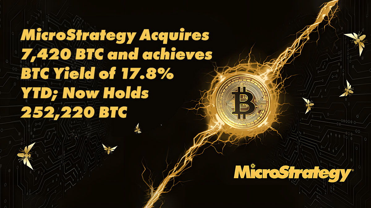 MicroStrategy приобретает еще 7 420 биткоинов на фоне рекордного привлечения средств