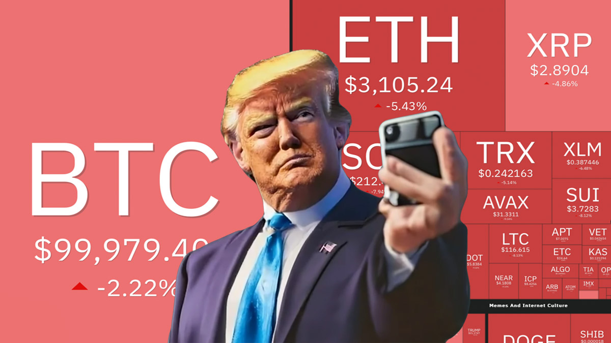 Новые тарифы Трампа обрушили биткоин ниже $100 000