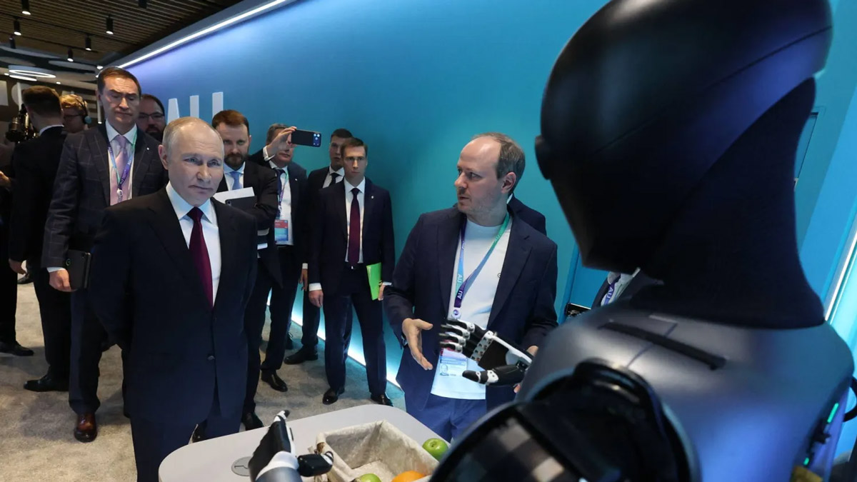 Полный текст заявления Путина на конференции «Путешествие в мир искусственного интеллекта»
