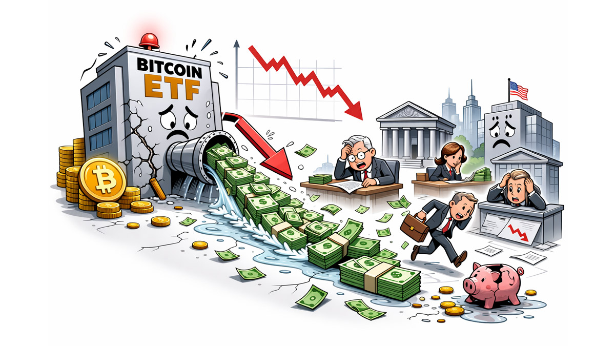 Биткоин-ETF потеряли $2,5 млрд с начала года: пятая подряд неделя оттока впервые с марта 2025 года