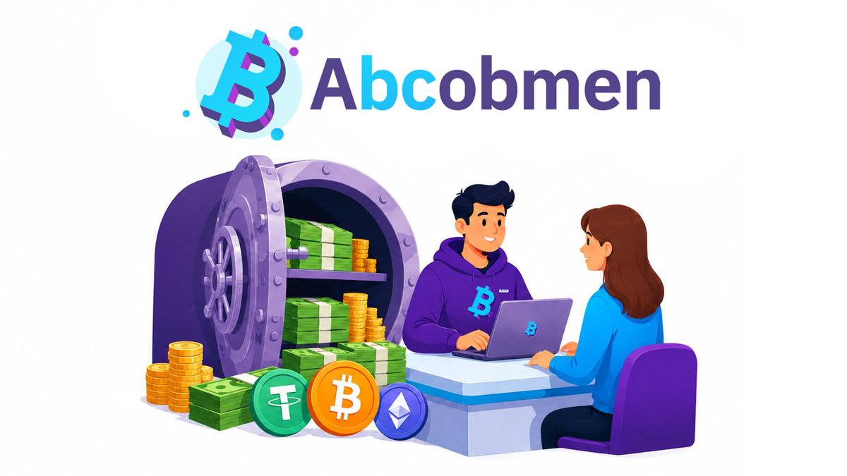 ABCobmen — сервис обмена цифровых валют с крупными резервами и решениями для бизнеса