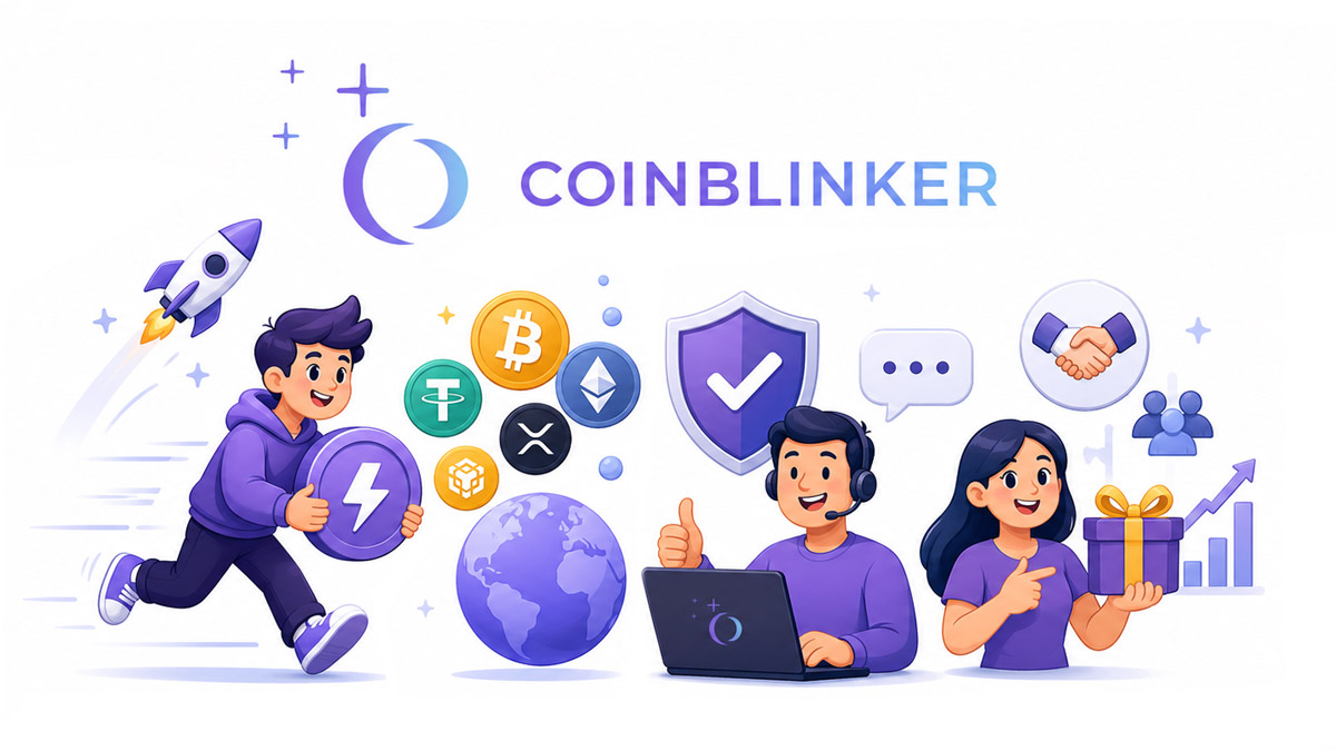 Coinblinker: быстрый обменник с Telegram-ботом, крупными резервами и тысячами отзывов 