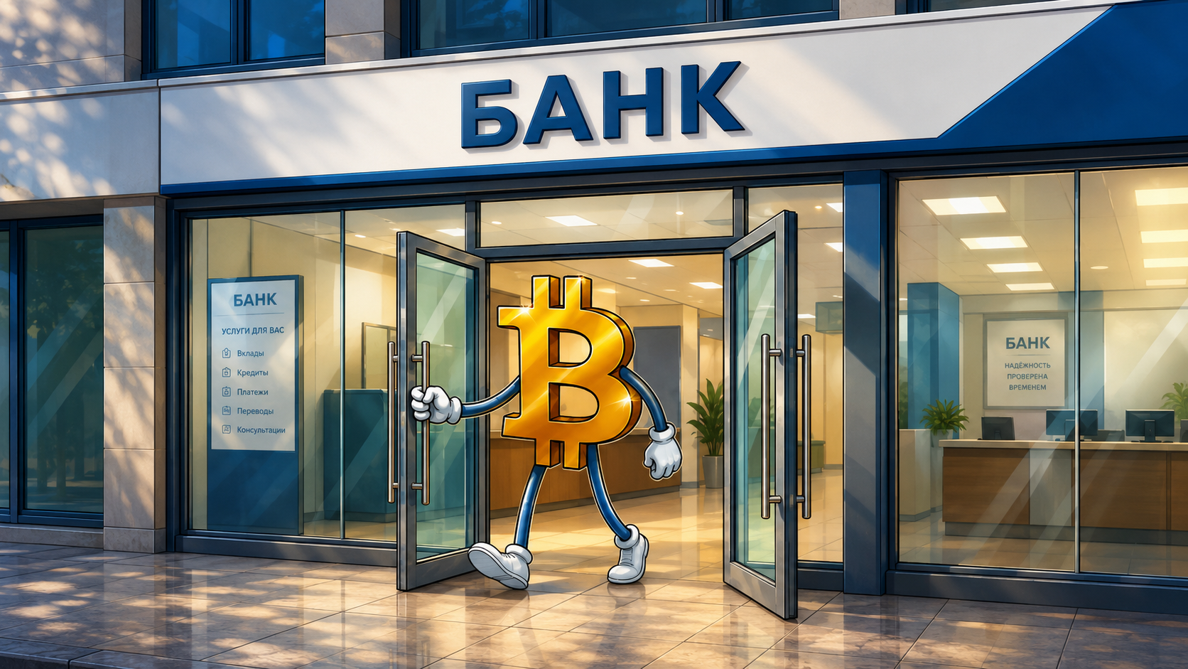 Купить биткоин в «Альфе» или Сбере: когда банки запустят легальный криптотрейдинг