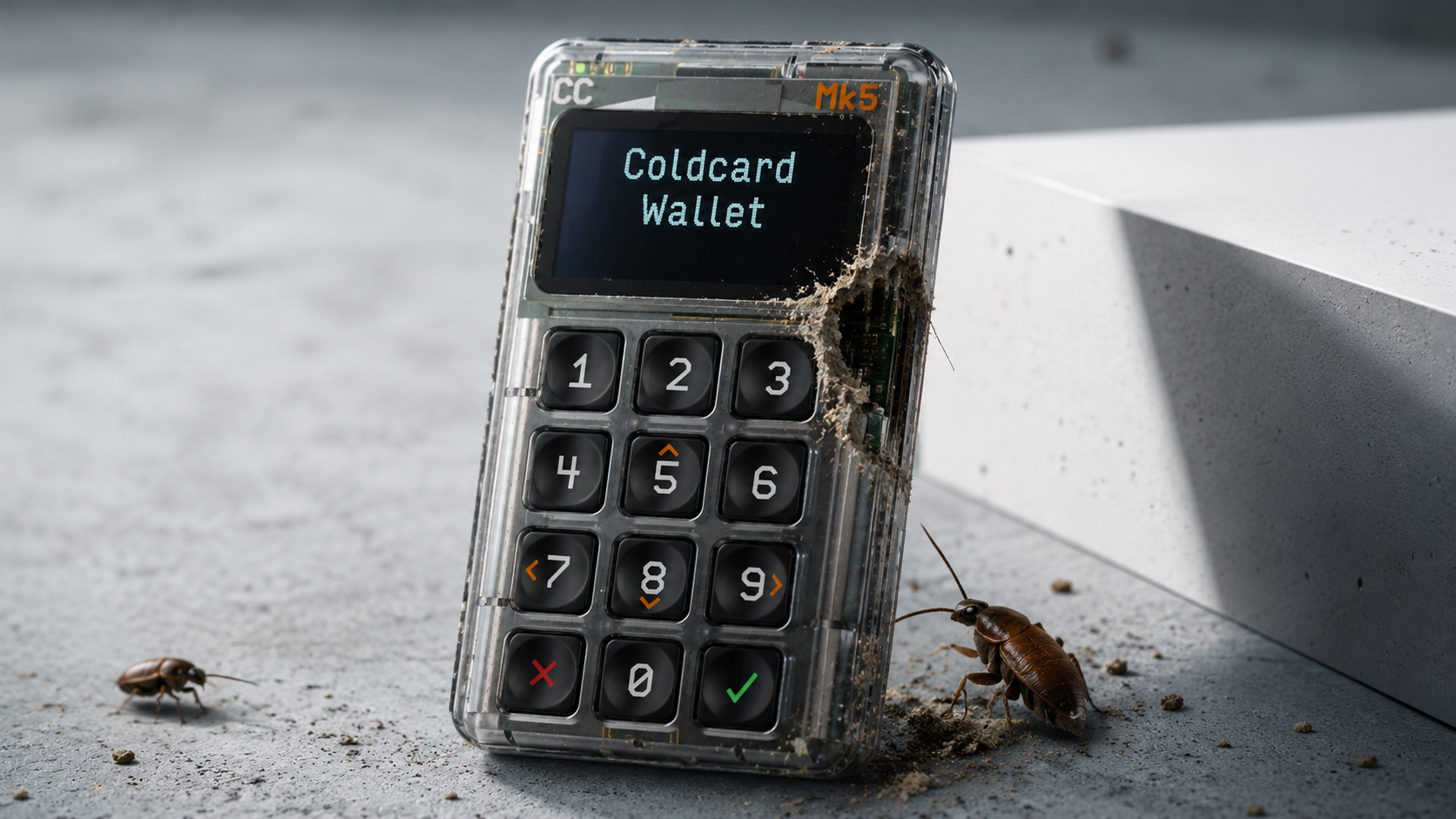 Аппаратный кошелек Coldcard взломан: хакеры вывели 594 биткоина за 25 минут