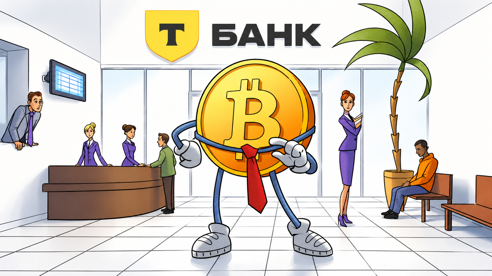 Т-банк планирует создать депозитарий для криптовалют