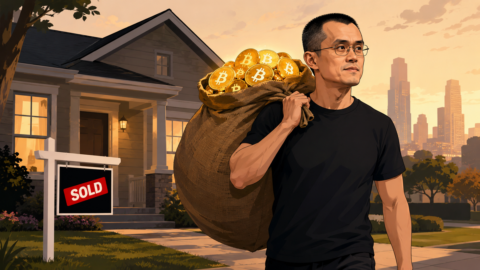 Основатель Binance обменял квартиру на биткоины в 2014 году, но другим не советует