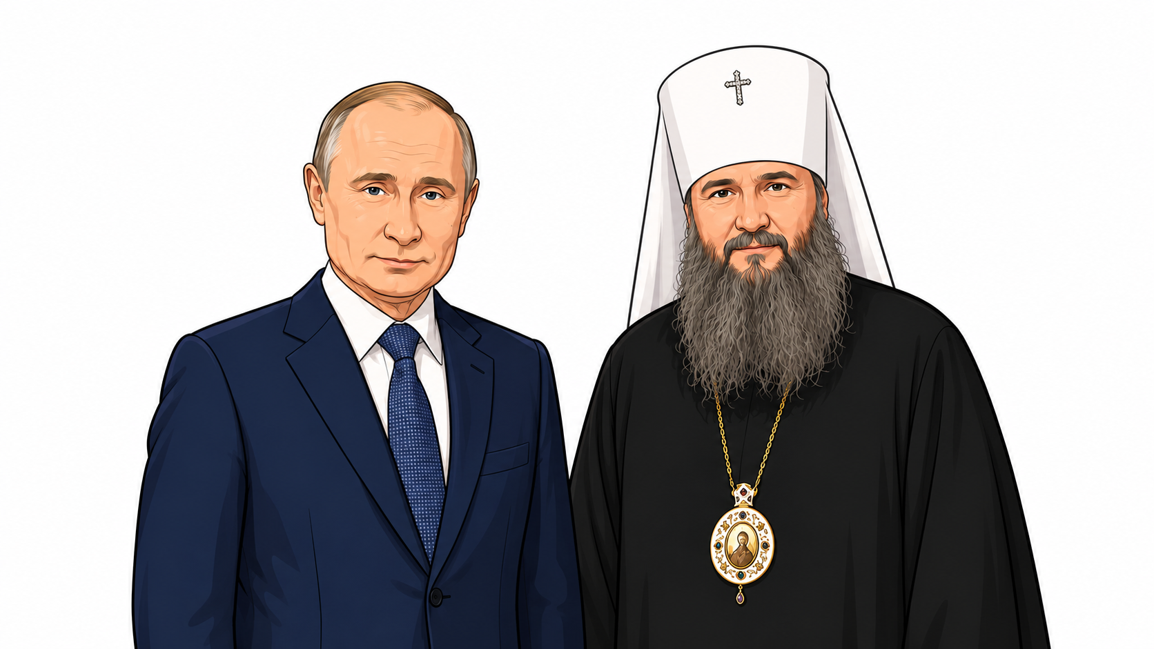 Слова Путина о будущем России и молитва митрополита о снижении ставки ЦБ